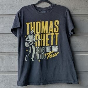 Thomas Rhett Bring The Bar To You Tour T-Shirt Black Size Large